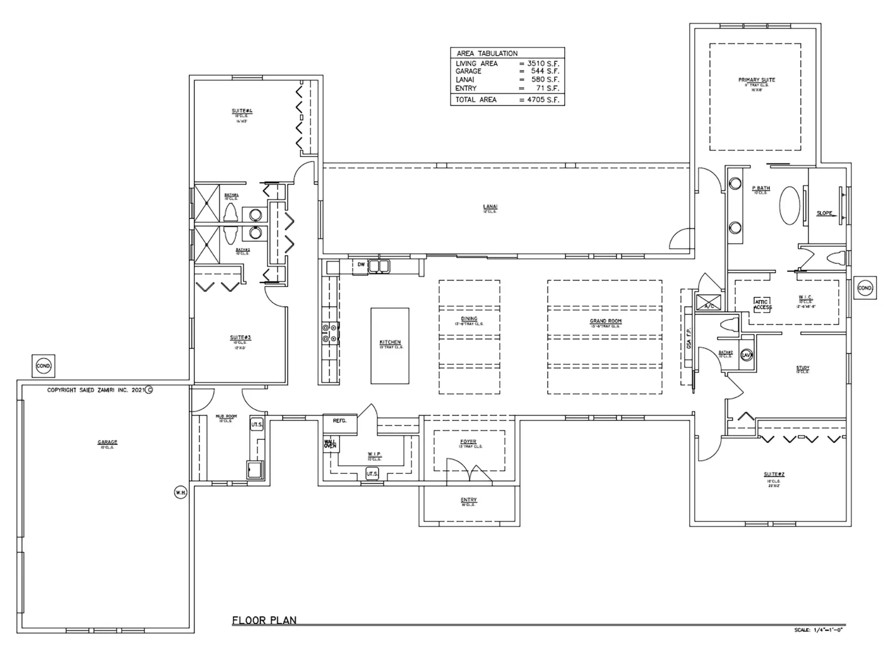 Hibiscus Haven Luxury Home - 1st Floor Plan